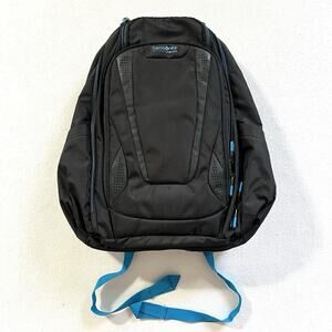 Samsonite Black Hyper Blue Viz Air Backpack Laptop Tablet Travel Business Bag
